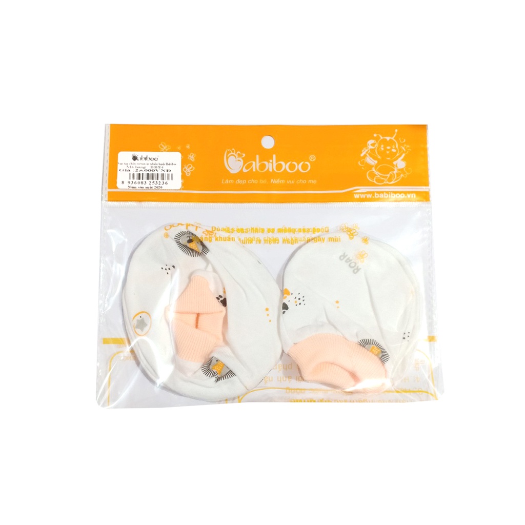 Bộ bao tay chân cho bé BABIBOO - BB84