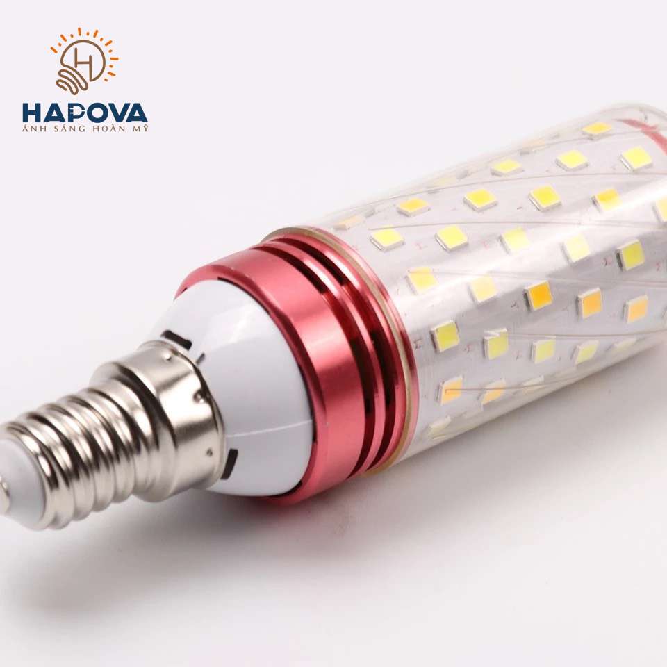 Bóng đèn led HAPOVA GIVI 3 chế độ màu đui E27, E14 HAPOVA UPPIXI 3612
