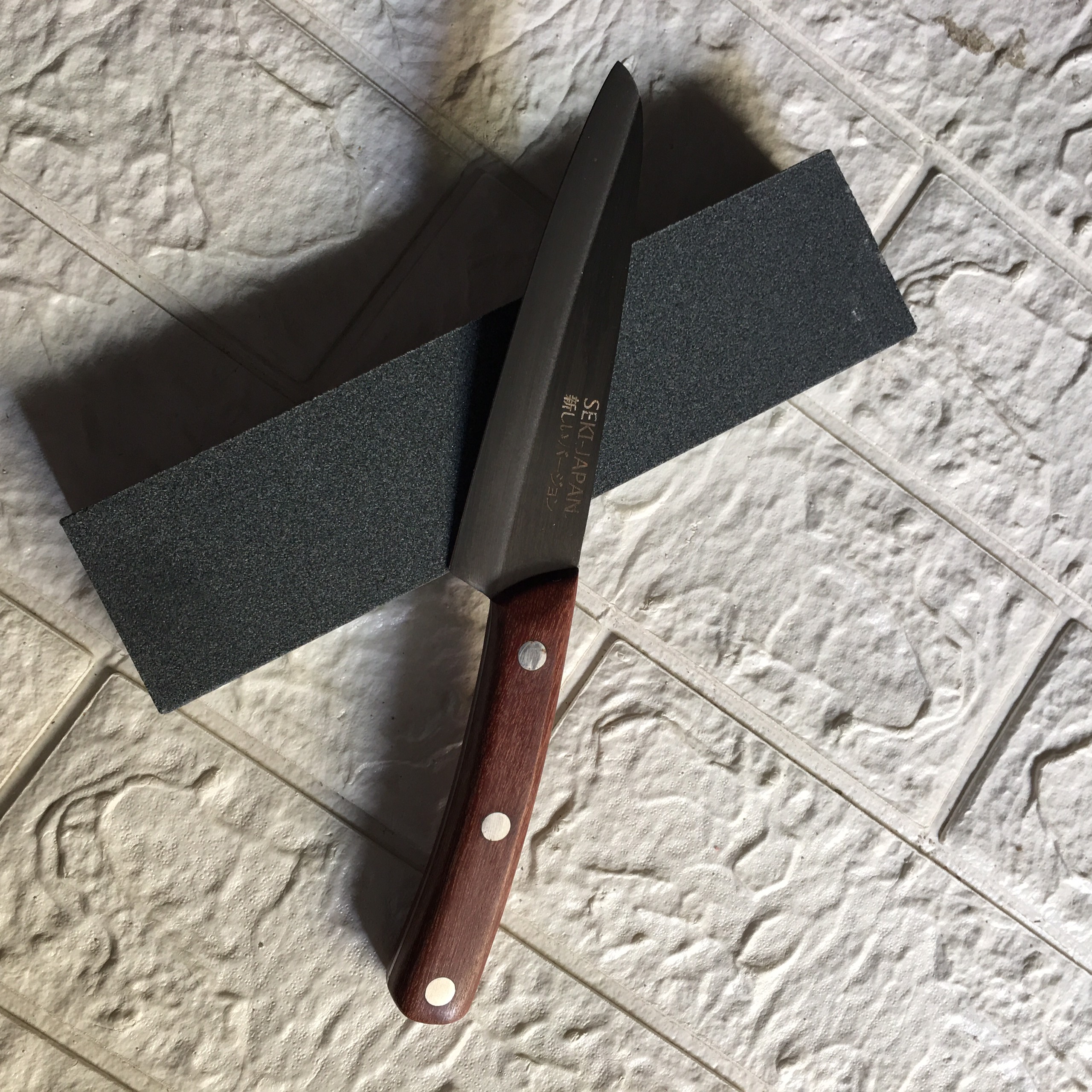[HCM]Đá mài dao 2 mặt - Thái lan (280mm)