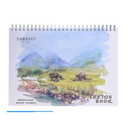 Sổ lò xo Vẽ Takeyo B4 50 tờ 8525