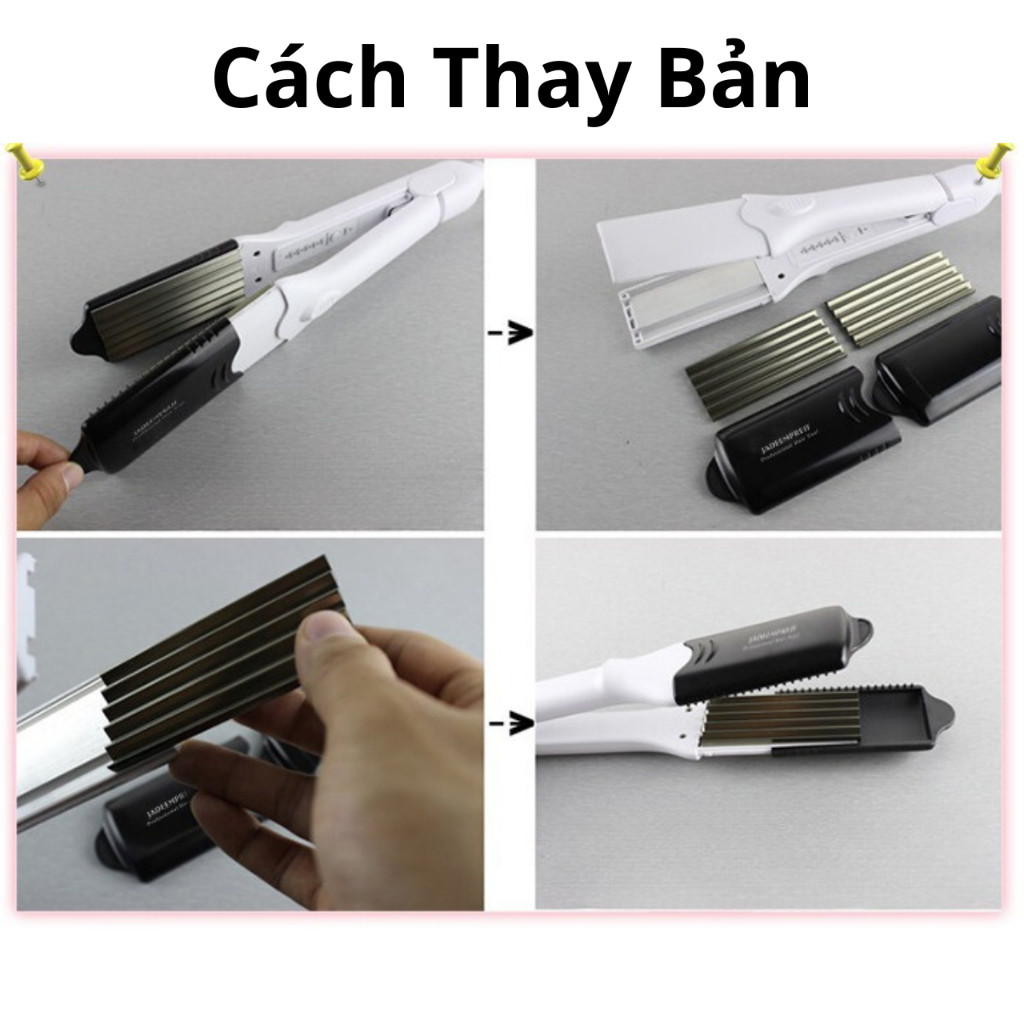 Máy Duỗi Tóc, Máy Bấm Tóc 4 Chức Năng Thay Lưỡi Hàng Loại 1