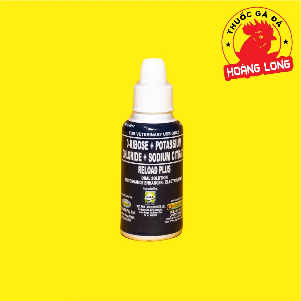 Reload PLUS chống rớt bo cho gà đi đá 15ml