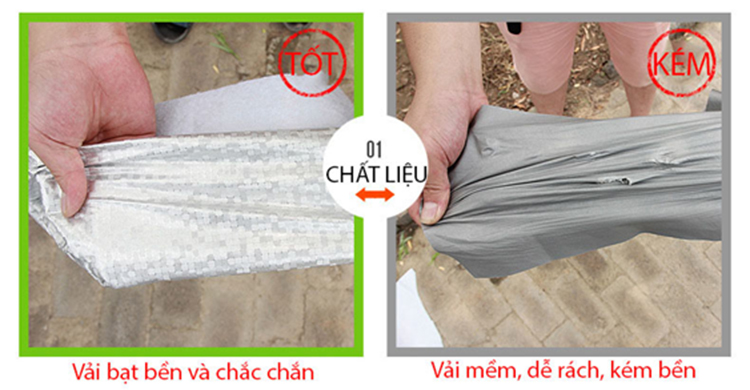 Bạt phủ ô tô vải Dù cao cấp chống xước, chống nắng, chống cháy cho ô tô