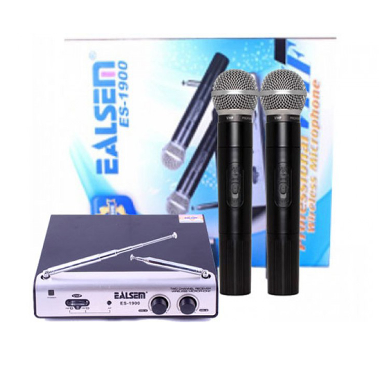 Micro Karaoke Không Dây EALSEM ES-1900 Bộ 2 Micro