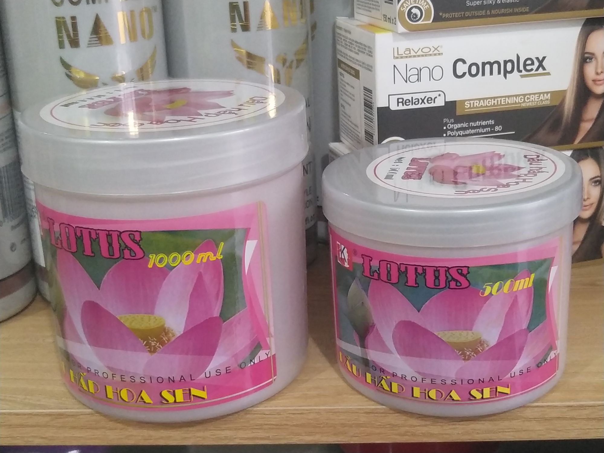 Dầu Hấp Dưỡng Tóc Hoa Sen Lotus 1000ml