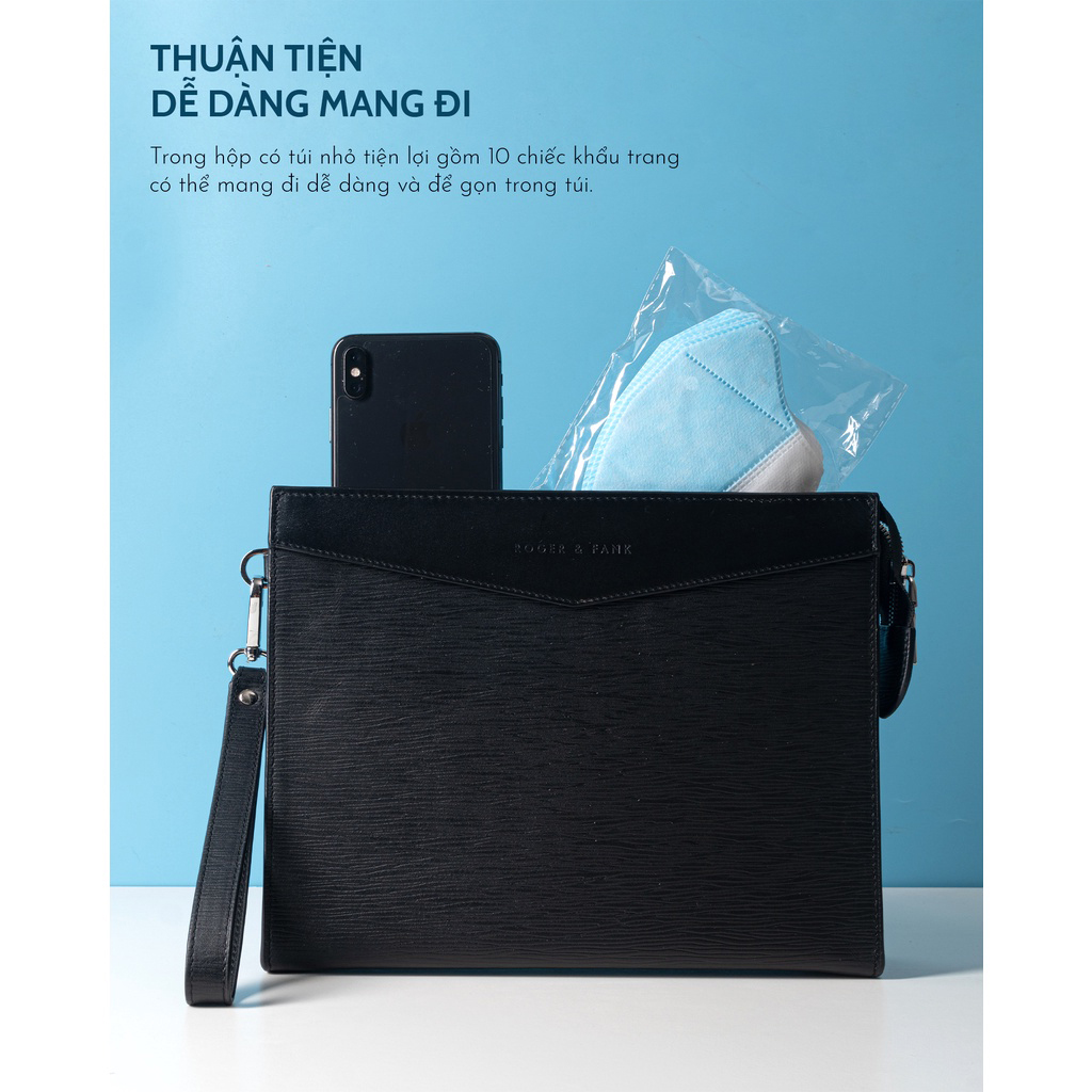 Bán sỉ thùng 100 chiếc Khẩu trang 5D Mask Thịnh Phát màu trắng (Set 100 cái)
