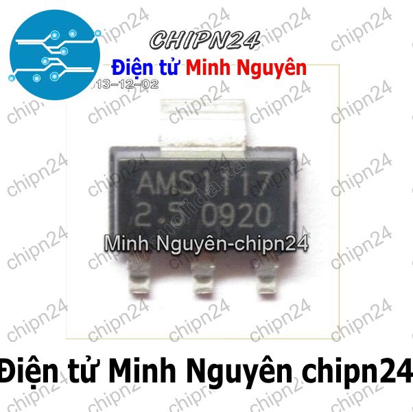 [4 con] (SOP) IC Dán AMS1117-2.5V SOT-223 (SMD) (IC Nguồn) - HH000370