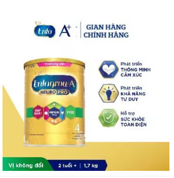 Sữa Enfagrow A+ số 4  (2-6 tuổi)  – 1.7kg ( móp )