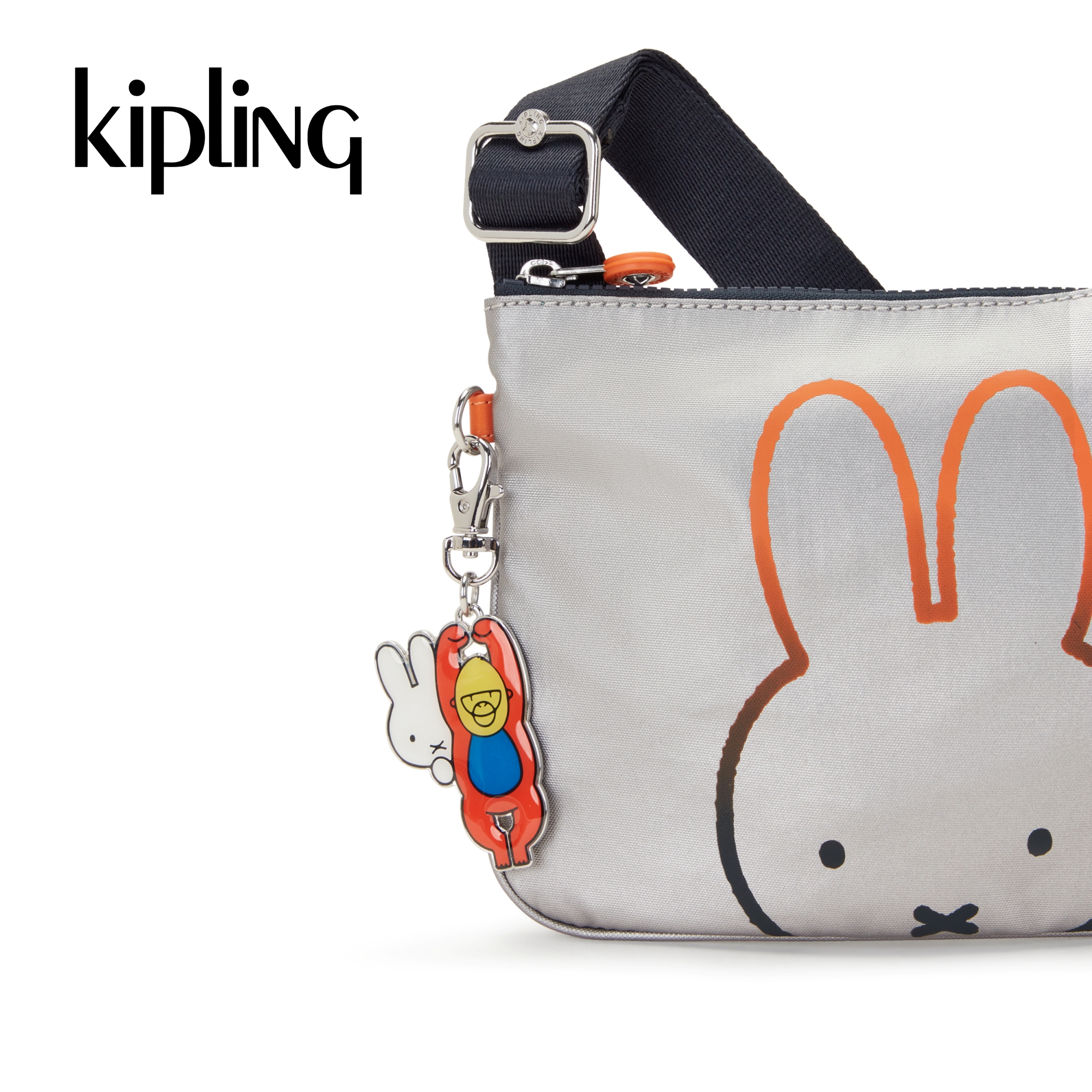 Kipling Túi Đeo Chéo Nữ May Bag - Miffy Metallic - HUKI7768