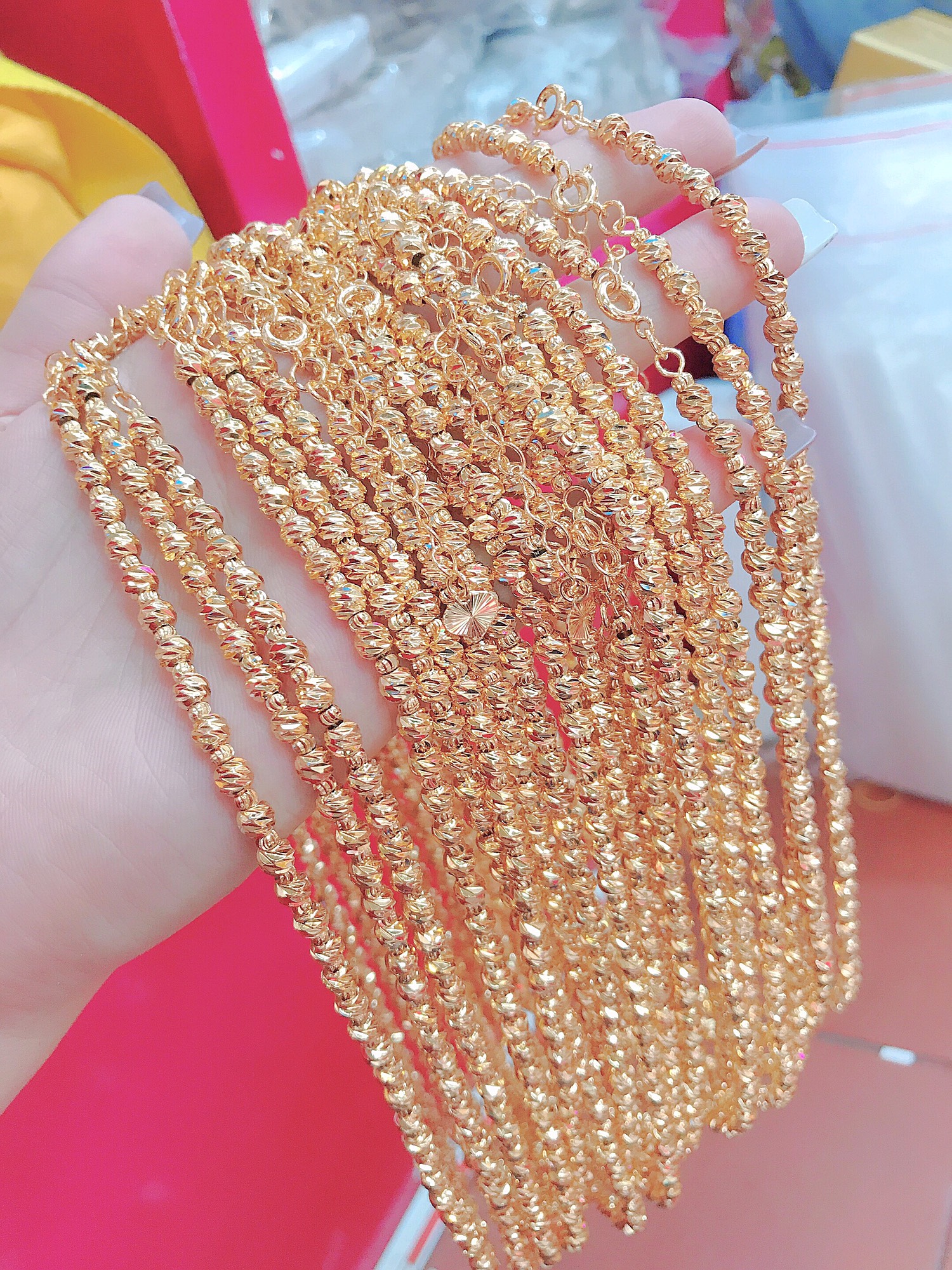 Dây chuyền nữ Cao Cấp X.DC0019-49 – Vòng cổ nữ. dây chuyền vàng nữ, dây đeo cổ, vòng cổ nữ, dây chuyền bạc nữ, dây chuyền vàng tây nữ 1 chỉ, dây chuyền nữ đẹp, dây chuyền nữ cá tính, dây chuyền nữ