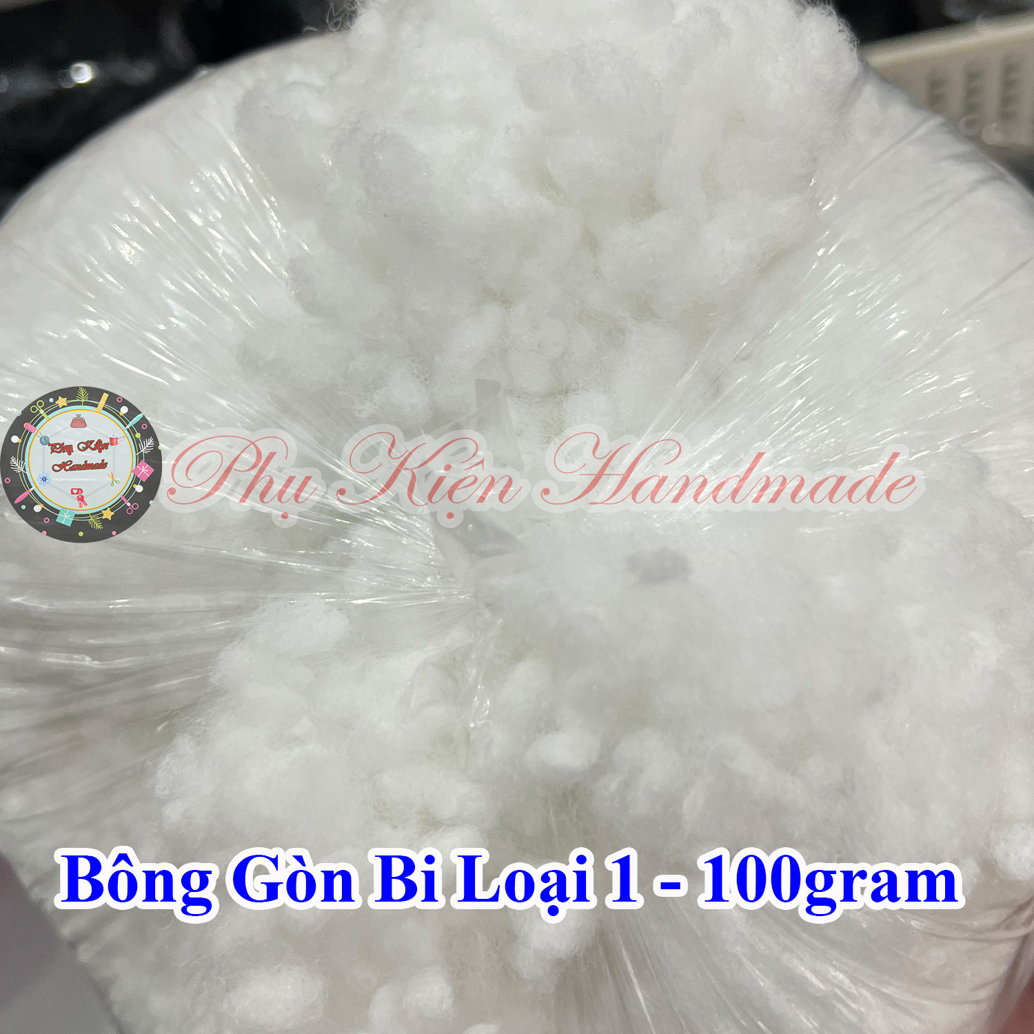 Bông gòn bi loại 1 - 100g