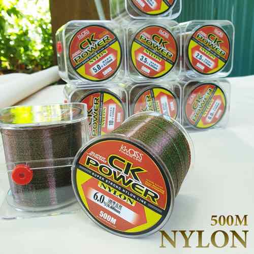 [Siêu Bền_Rẻ] Cước Câu Cá Tàng Hình 100% Nylon Power 500M