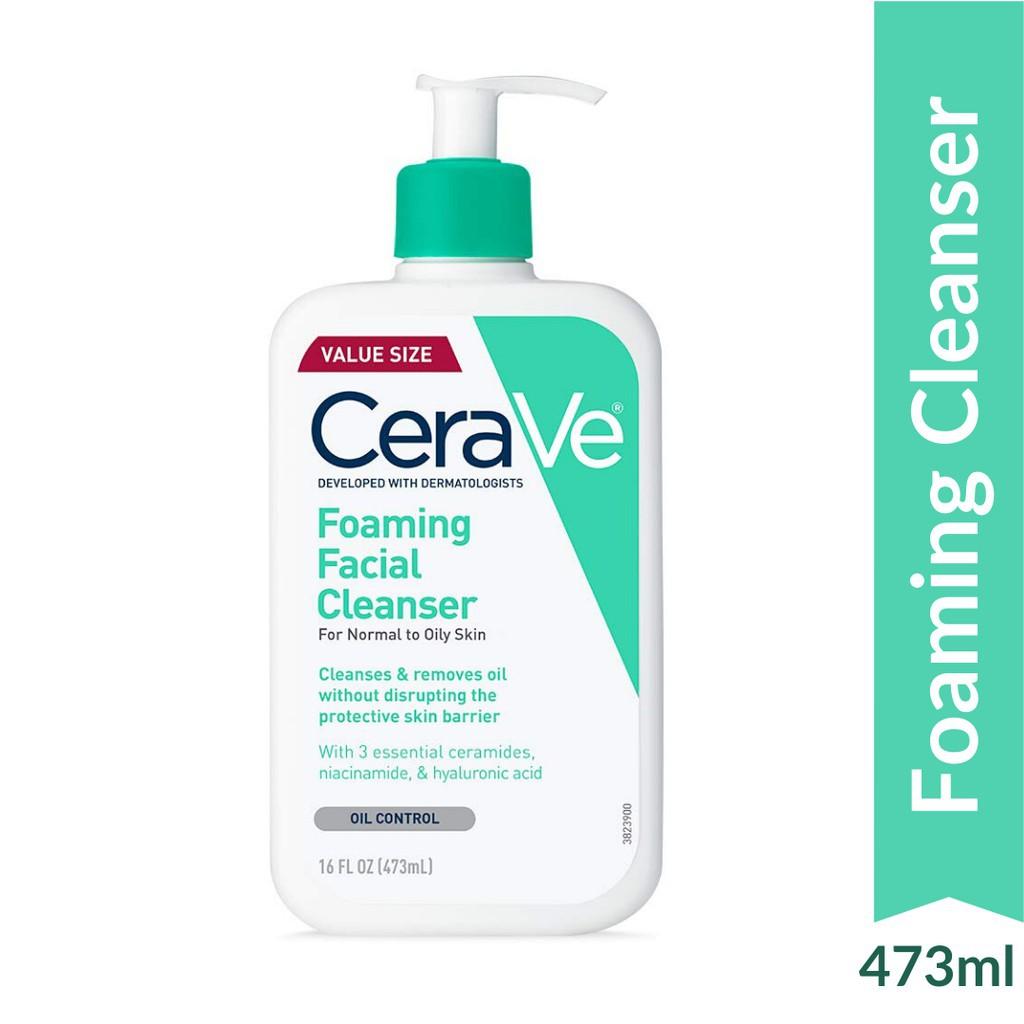 [ USA ] Sữa Rửa Mặt Cerave 473 ml Cho Da Dầu