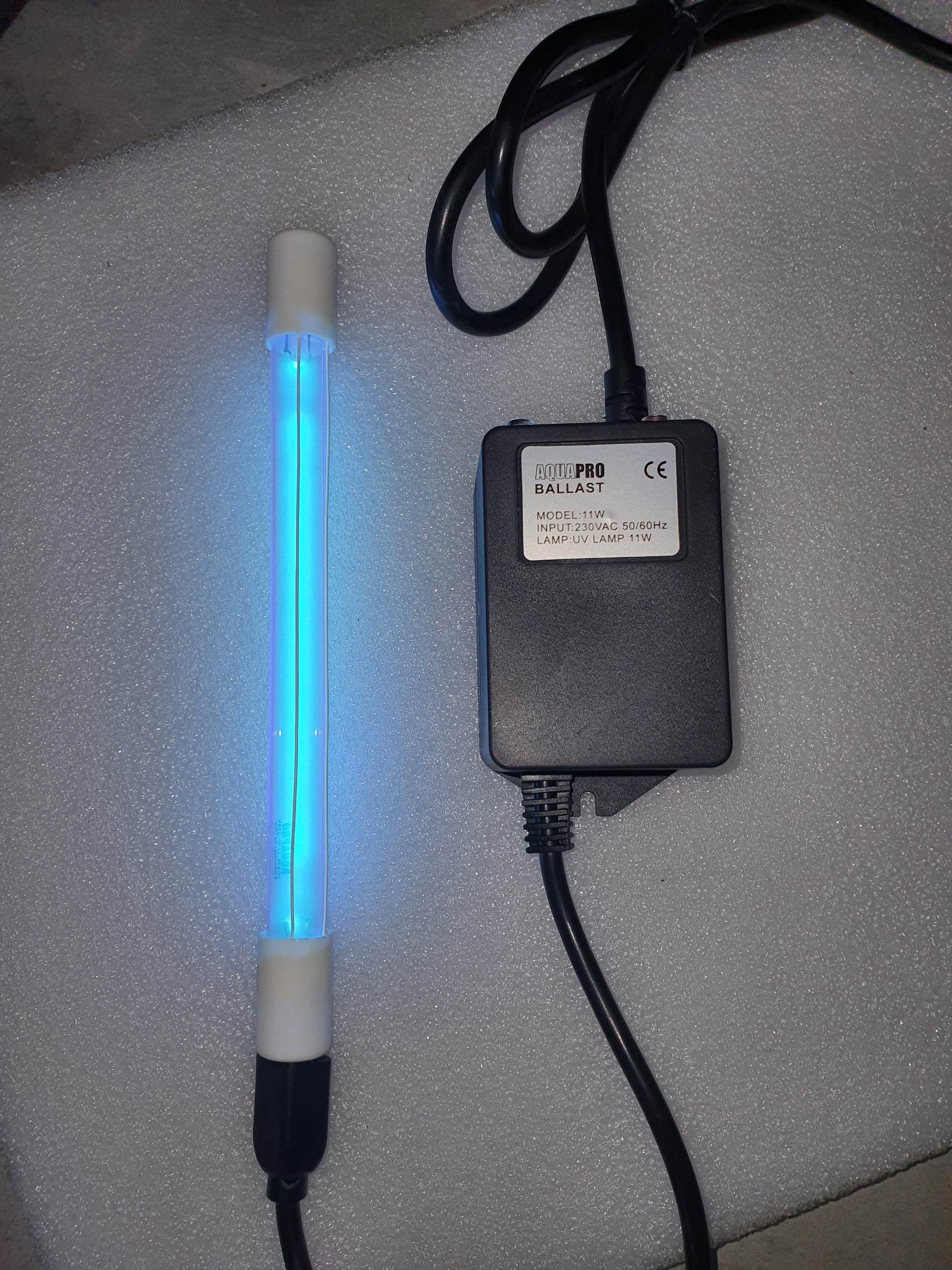 Balast và bóng đèn UV 11w Aquapro