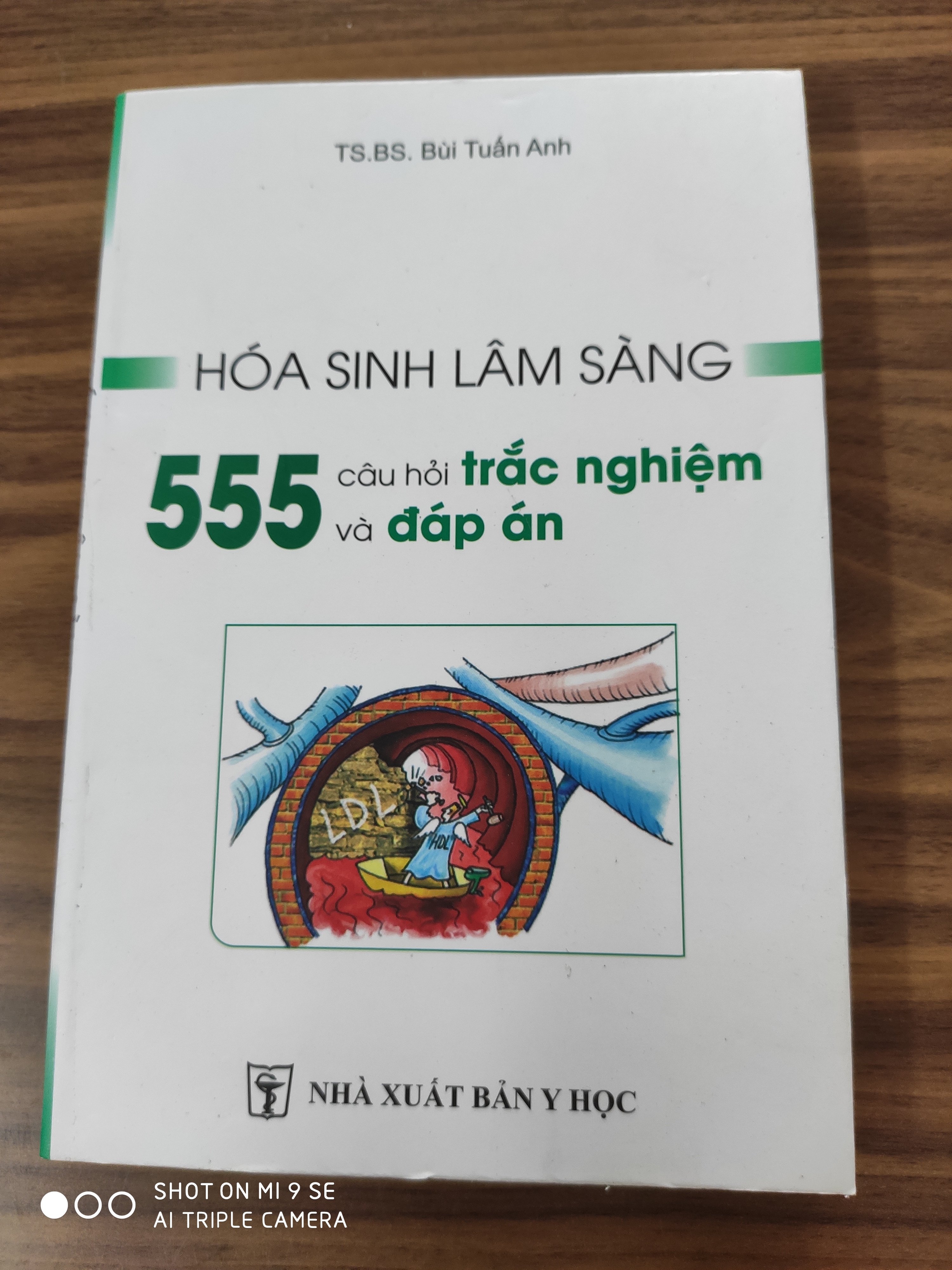 Hóa sinh lâm sàng 555 câu hỏi trắc nghiệm và đáp án
