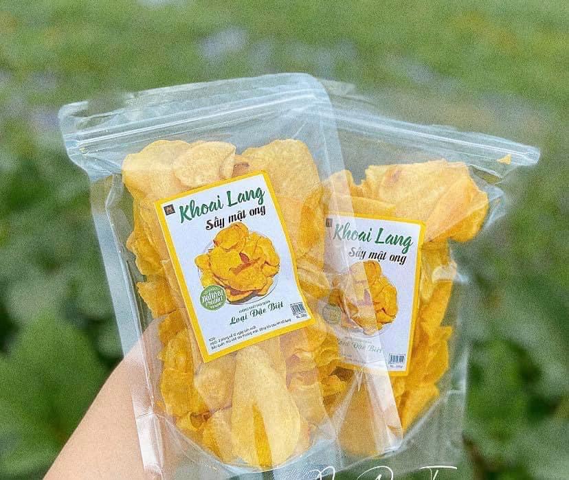 Khoai lang vàng sấy mật ong 500g