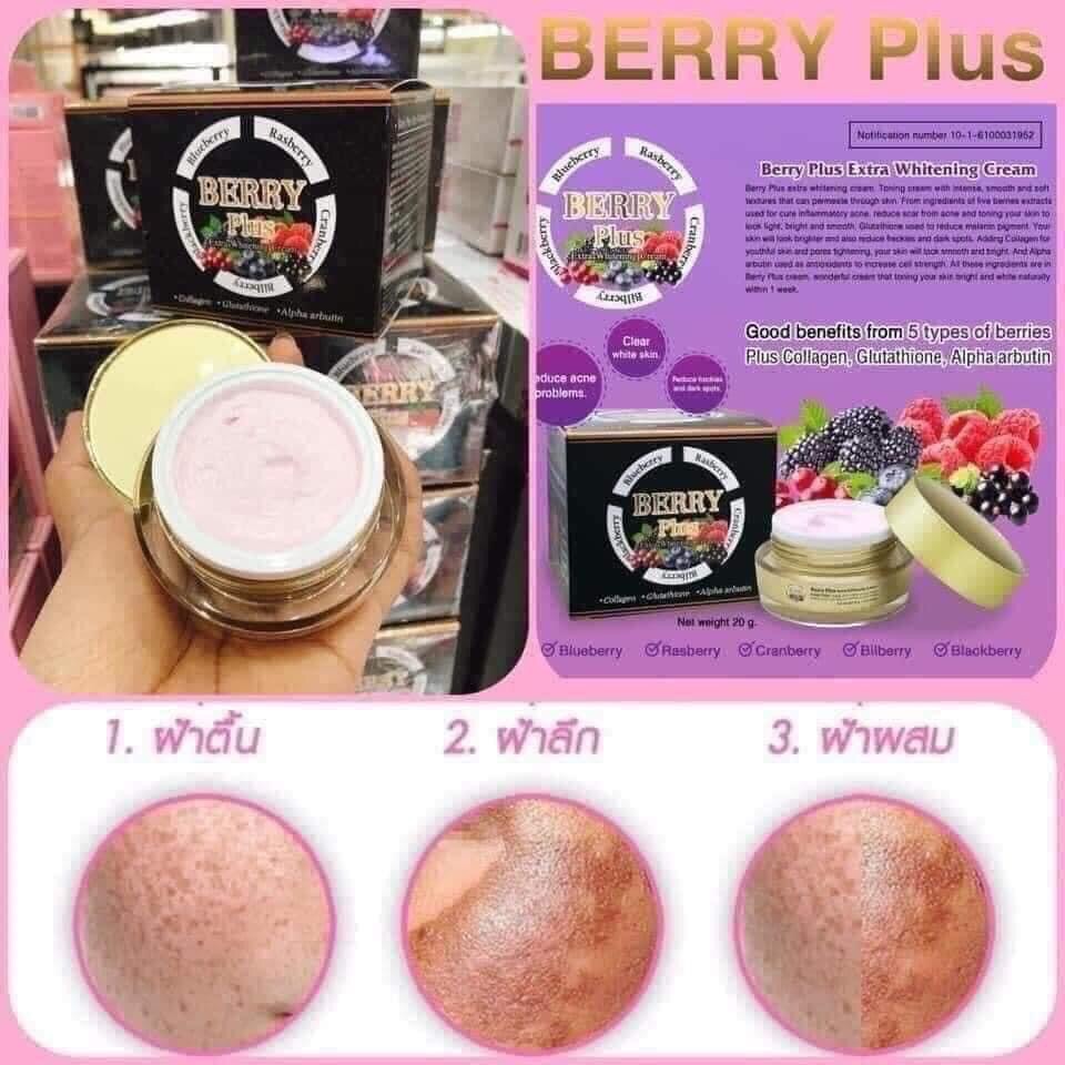 Kem 4k Berry trái cây Thái Lan chuẩn[Chính Hãng]