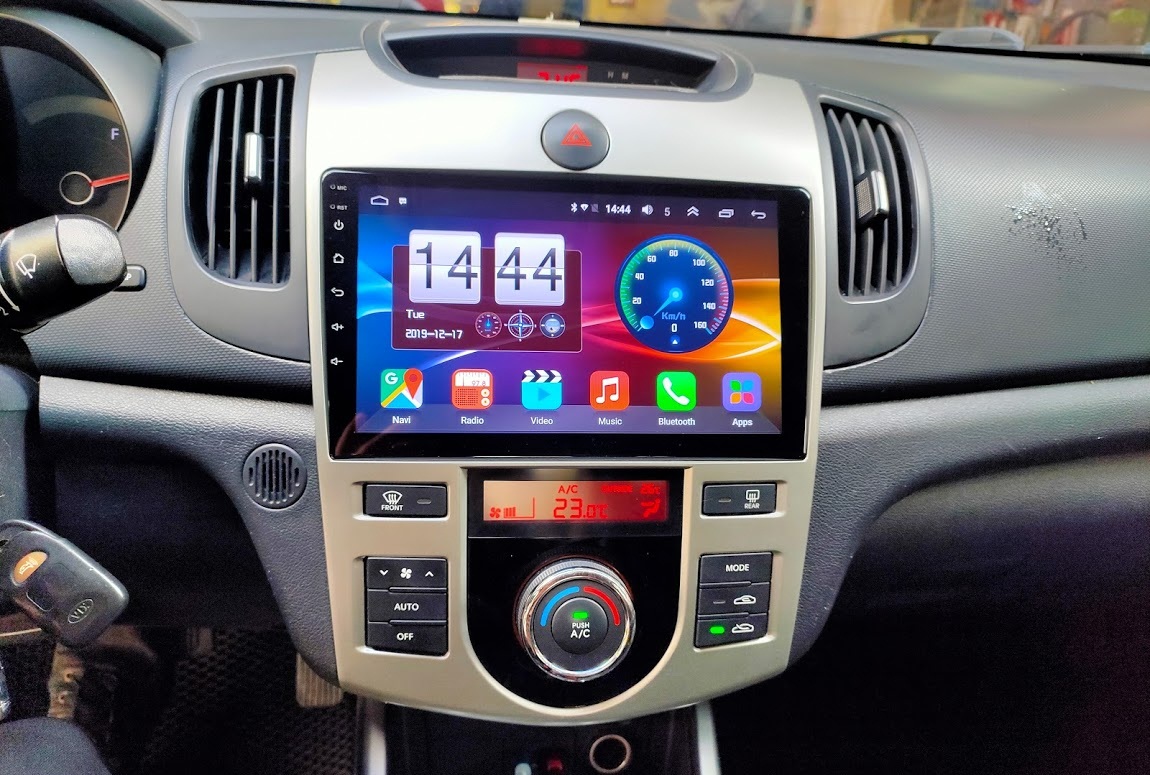 Mặt dưỡng màn hình Android xe KIA FORTE 2009-2013