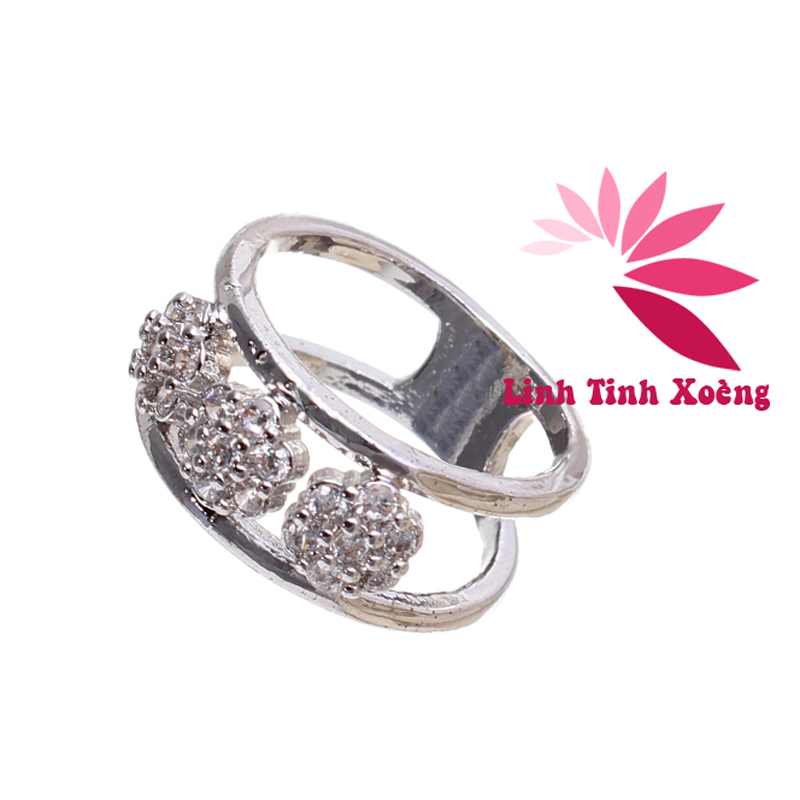 Nhẫn mạ bạc cao cấp Friday Love MK359