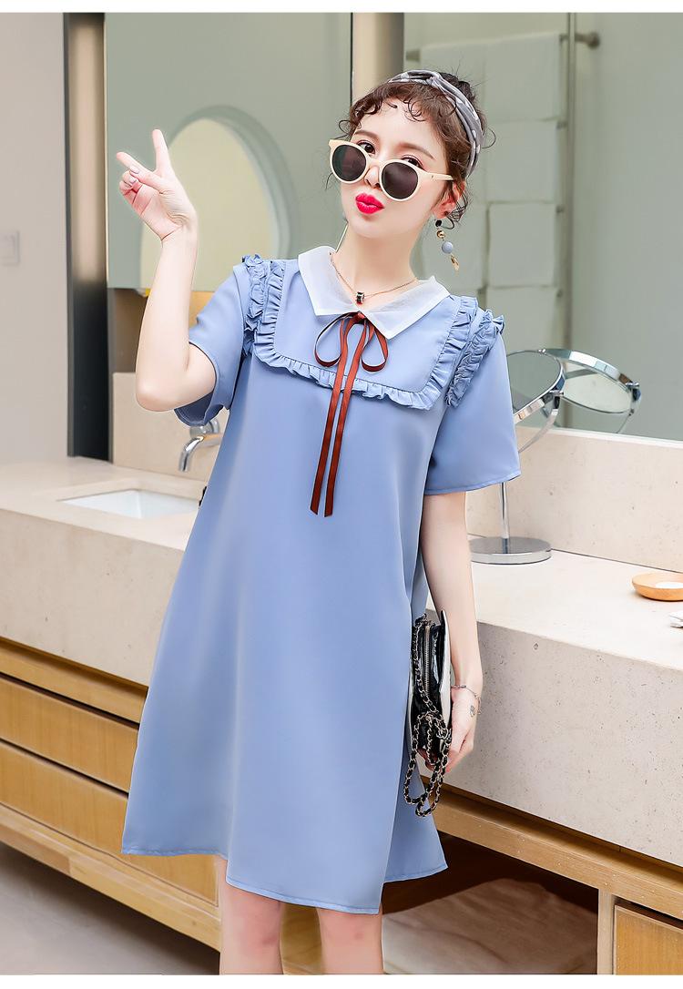 Đầm Bầu - Dáng Suông Cổ Sen Bèo Cao Cấp