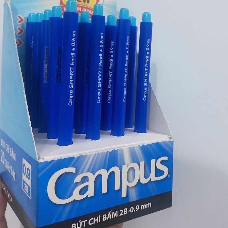Bút chì bấm Campus 0.9mm trắc nghiệm.