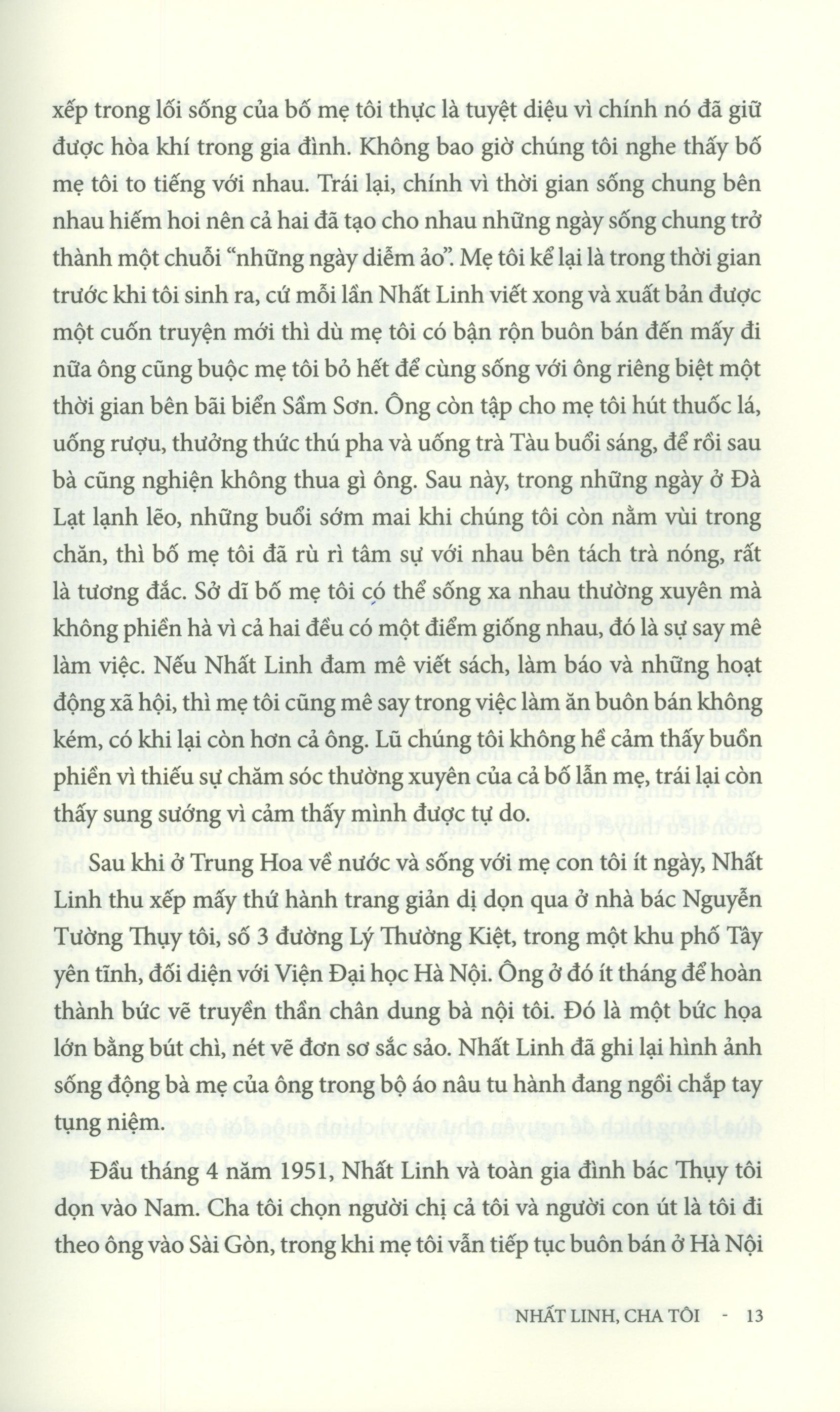 Nhất Linh Cha Tôi