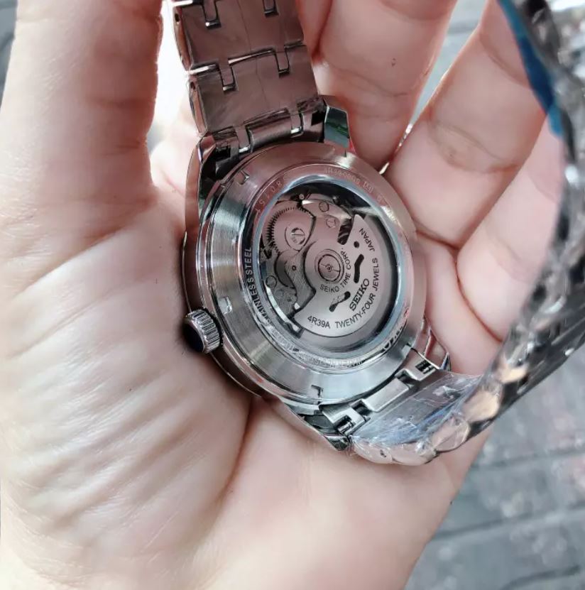{ ĐỒNG HỒ BẢO TÍN SHOP SỊN } Đồng Hồ Cơ Seiko Nam Automatic - Bào Hành 12 Tháng { bán buôn patek seiko orient}