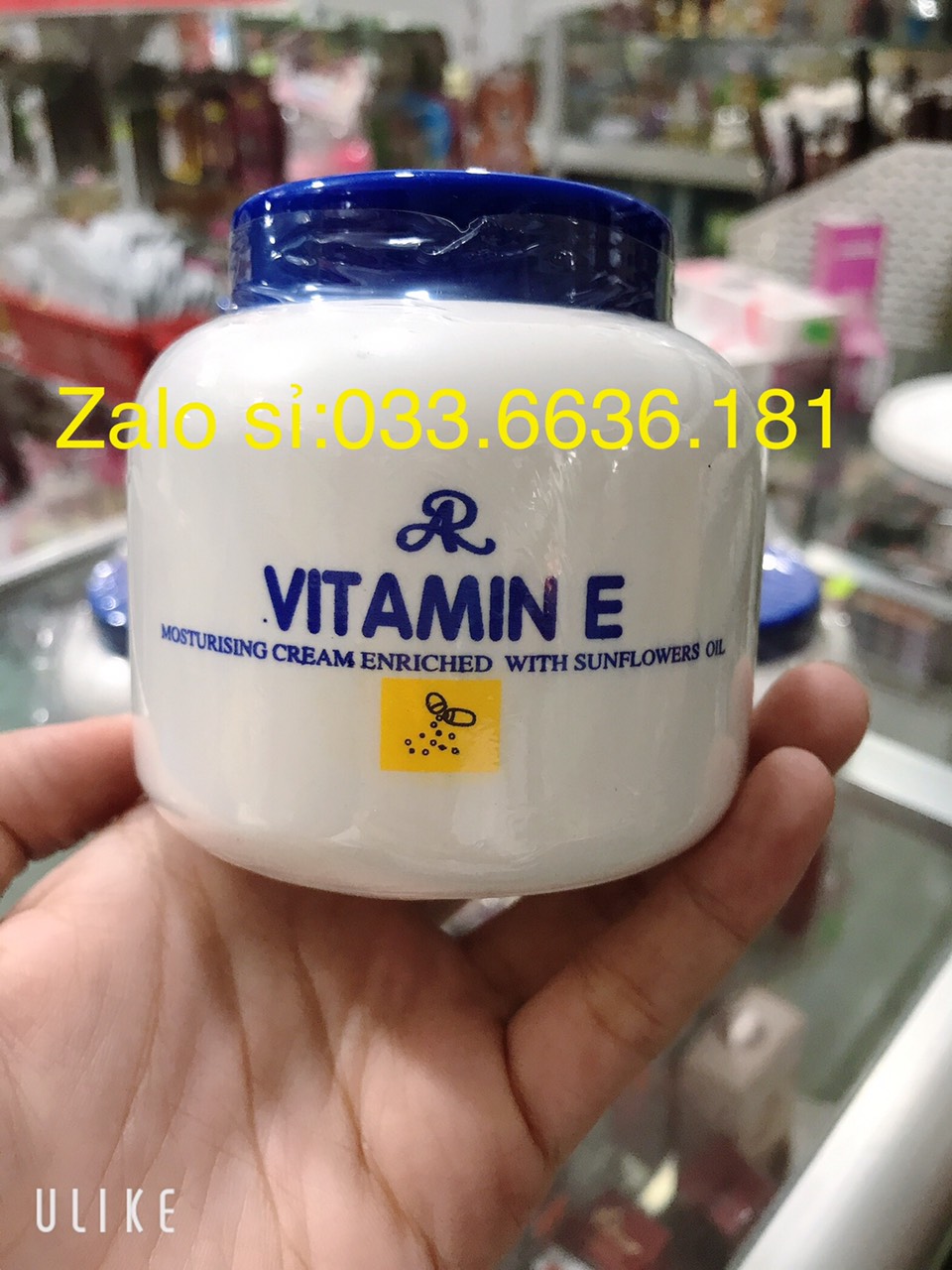 [chuẩn loại 1  hàng thái 100%] kem dưỡng ẩm VITAMIN E 200g