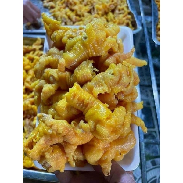 Chân Gà ủ muối rút xương - khay 350gr (giao tphcm)