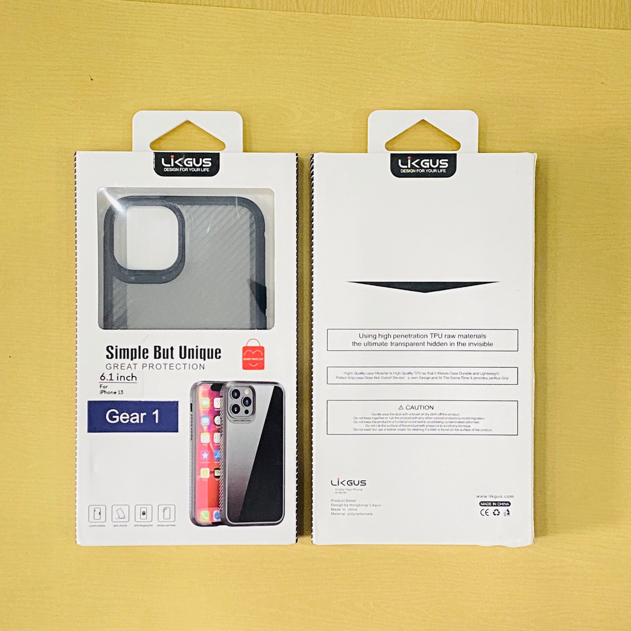 Ốp lưng Iphone 13 / IPhone 13 Pro /  IPhone 13 Pro Max Likgus Carbon Armor