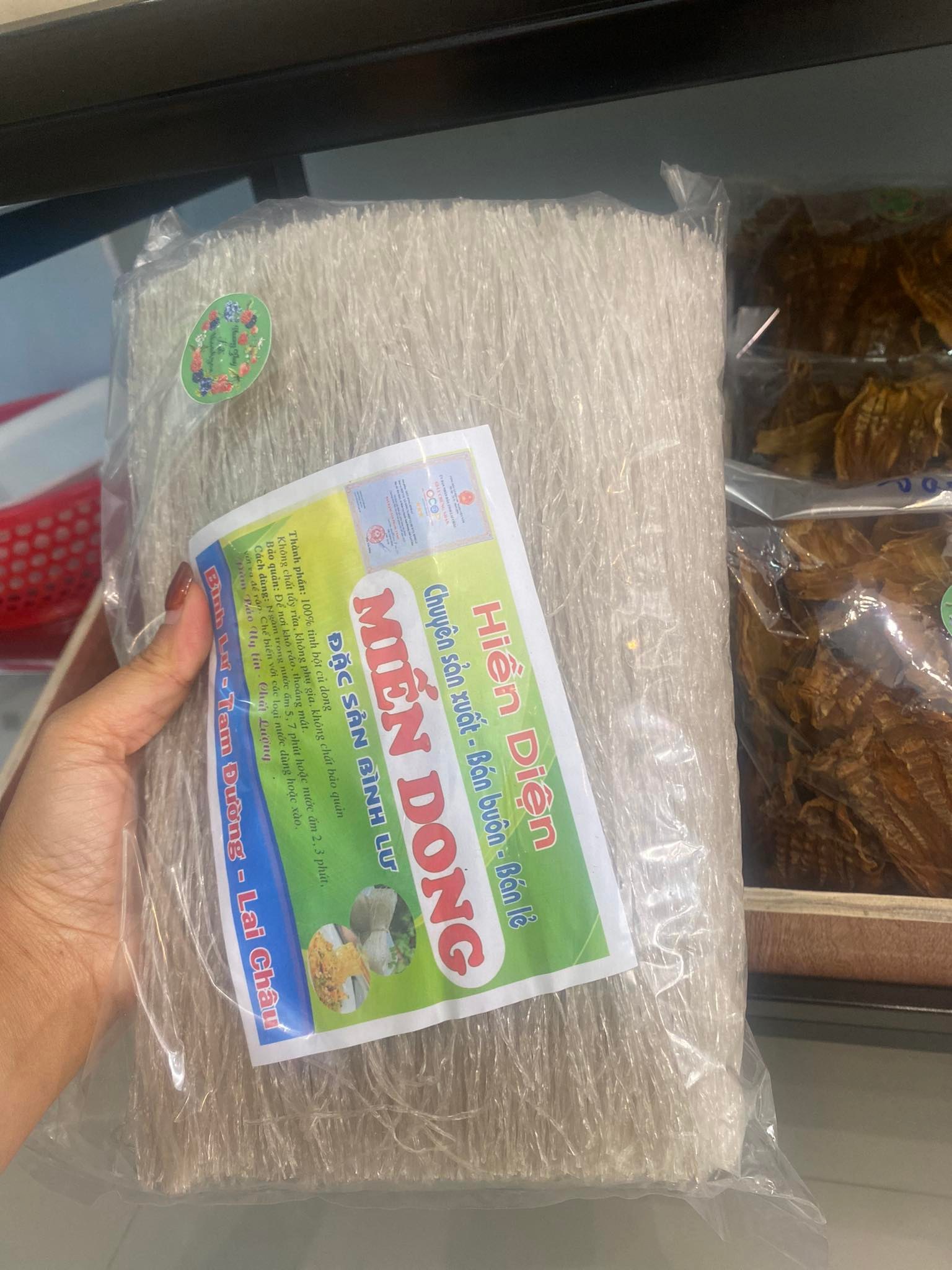Miến dong Bình Lư - Tam Đường - Lai Châu ( Sợi dai - Nấu không nát)