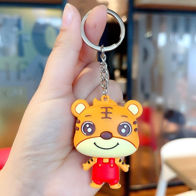 Móc khóa hình Hổ siêu cute đáng yêu