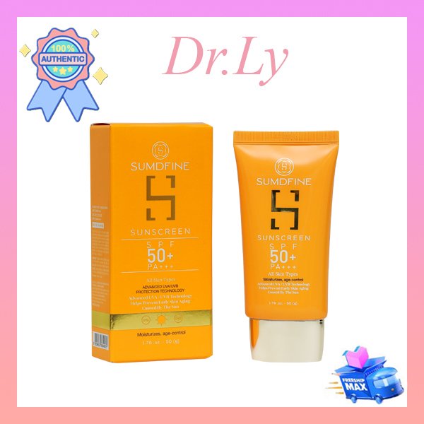 KEM CHỐNG NẮNG SUMDFINE SUNSCREEN SPF 50+, PA+++ [Hàng chính hãng]