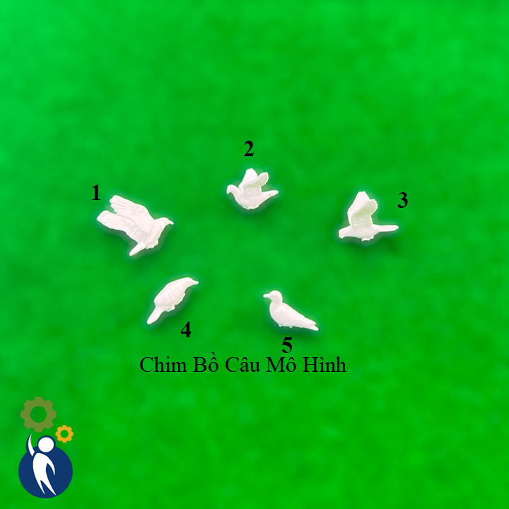 Chim Bồ Câu, Mô hình mini trang trí