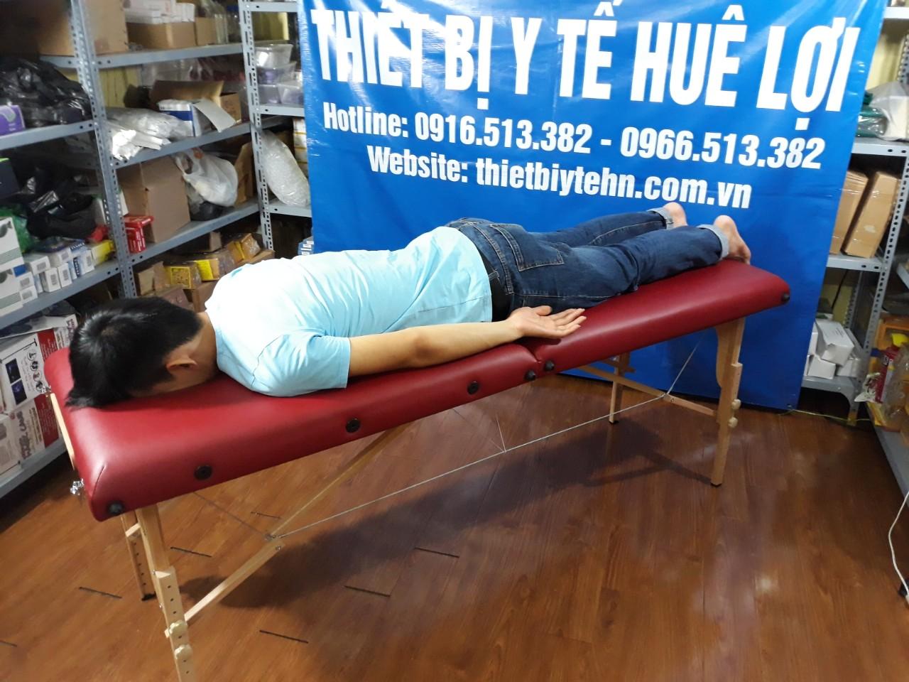 Giường spa massage trị liệu gấp gọn