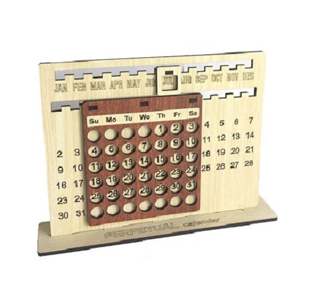 [HCM]Lịch vạn niên ngày tháng để bàn trang trí bản phối