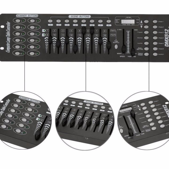 BÀN ĐIỂU KHIỂN ĐÈN SÂN KHẤU DMX 512 - 192