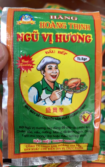 Gói Ngũ Vị Hương Hãng Hoàng Thịnh 3g