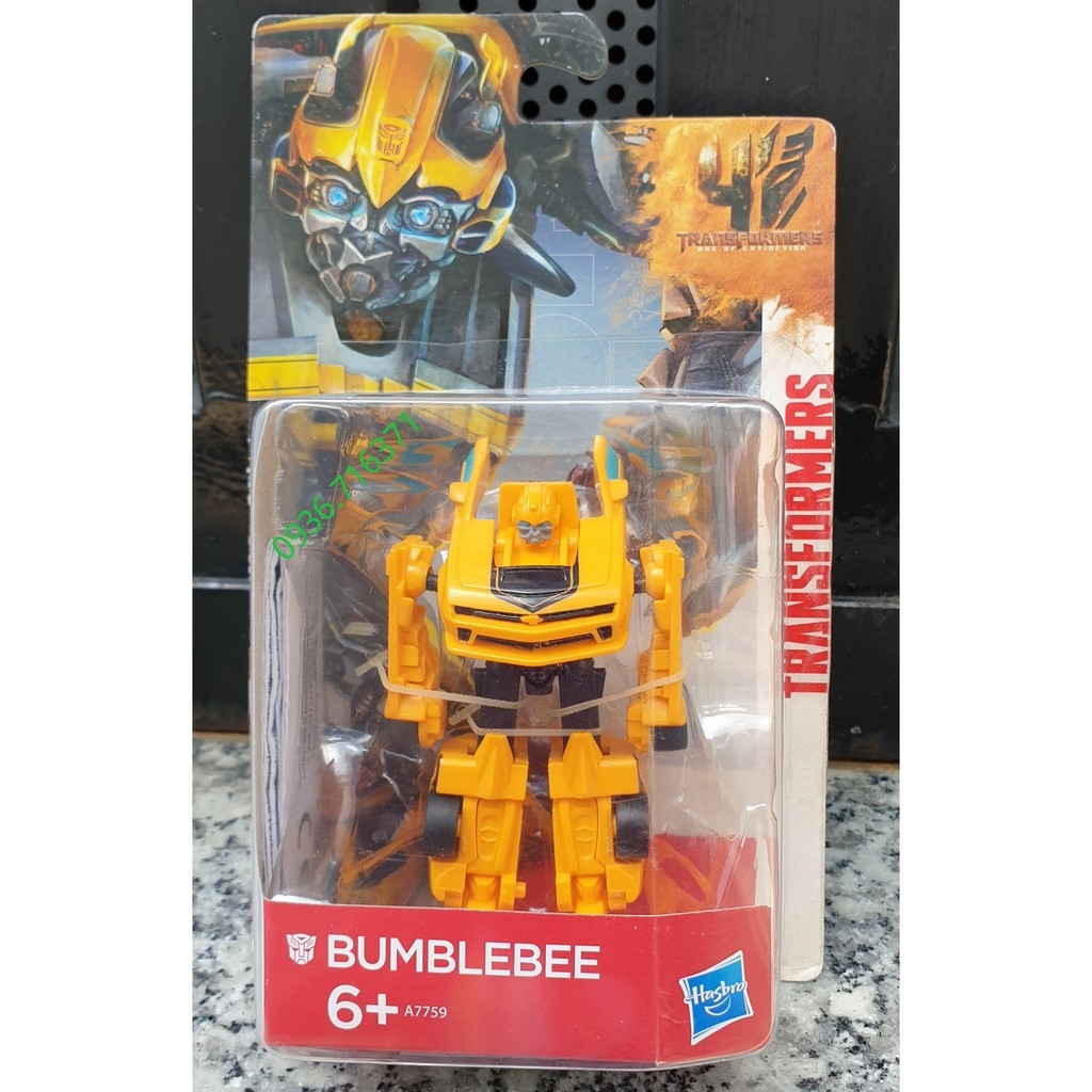 Đồ chơi rô bốt đồ chơi trẻ em▥  Robot biến hình Transformers - Hasbro Bumblebee size Mini