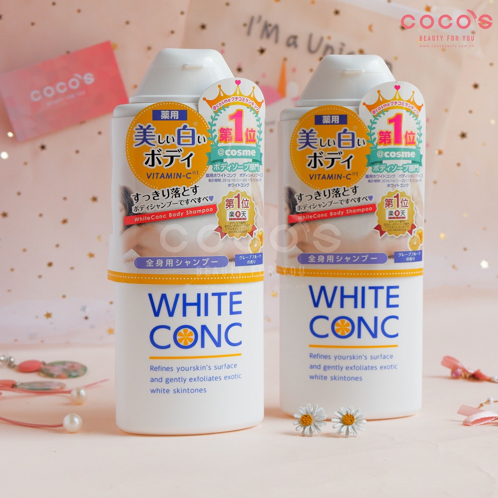 Sữa Tắm Trắng Da White Conc Body Shampoo