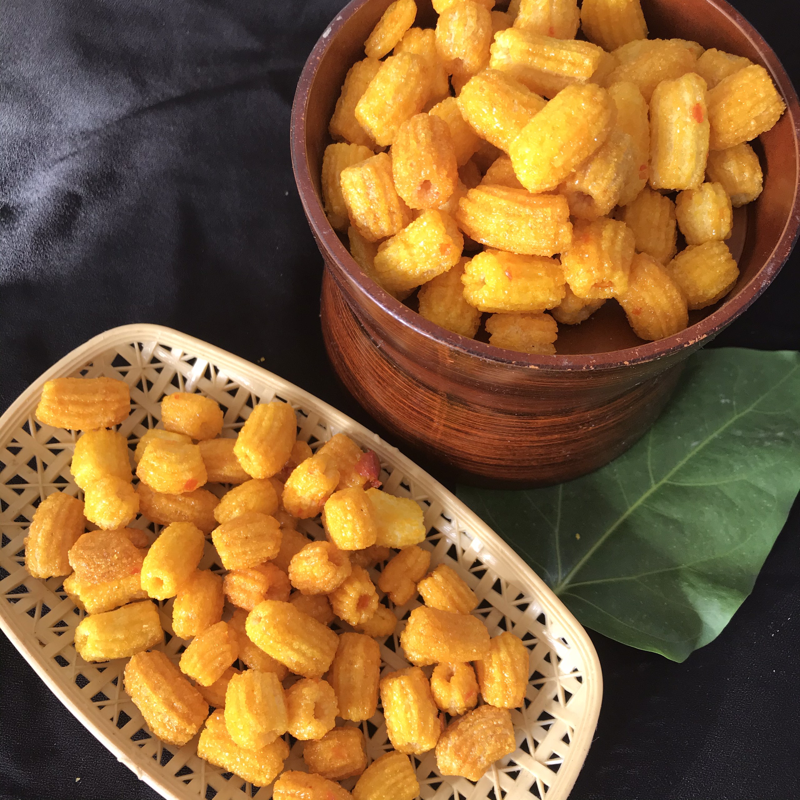 1KG NUI CHIÊN BƠ CAY GIÒN RỤM