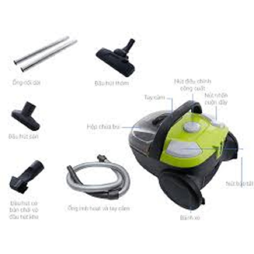 Máy Hút Bụi Electrolux Z1230 1600W (Giá áp dụng giao tại HN, HCM& các tỉnh liên hệ shop)