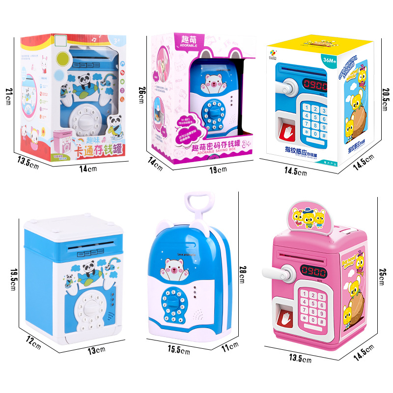 Két sắt mini cho bé,mở bằng mật mã cho bé ( giao hinh ngẫu nhiên loại mới )