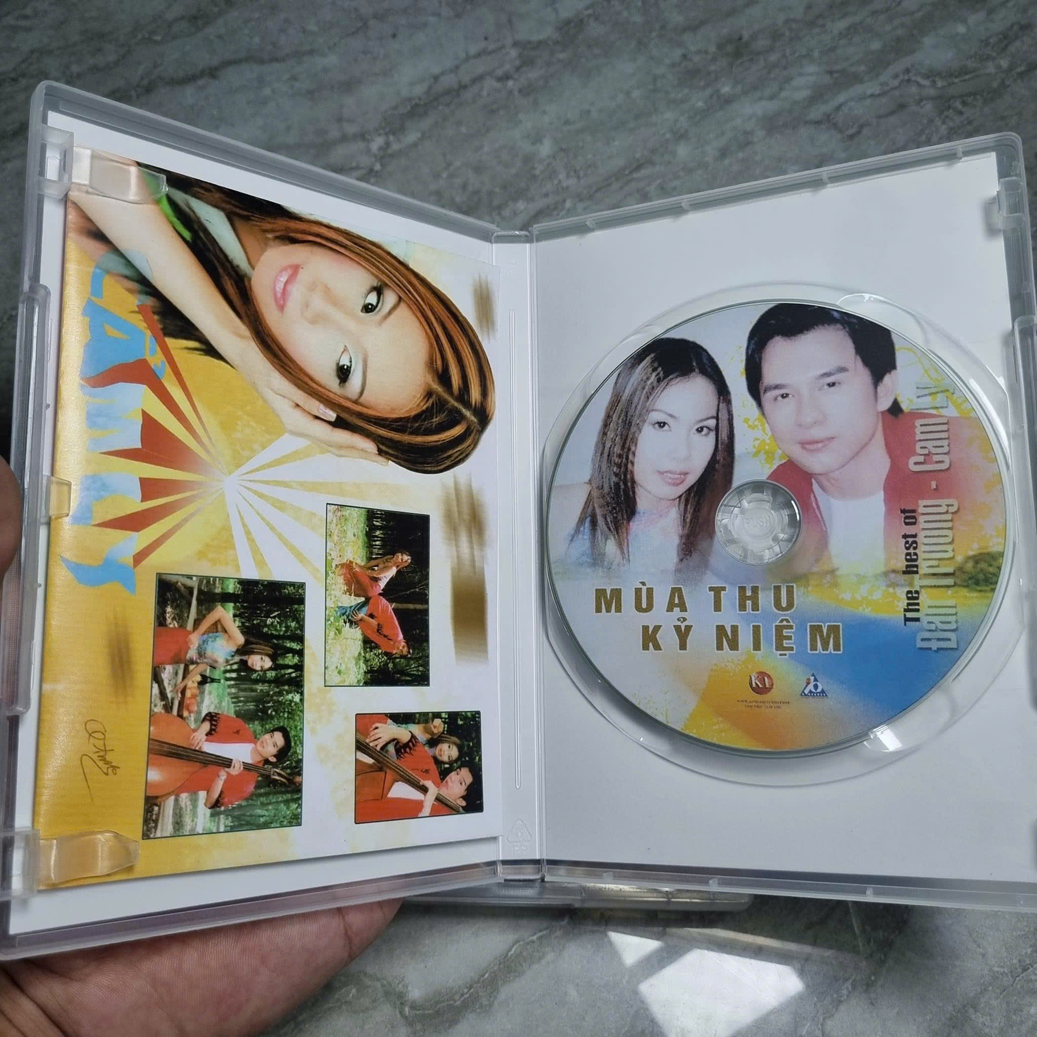 Đan Trường, Cẩm Ly - Mùa Thu Kỷ Niệm [ Có Booket ] Kim Lợi CD