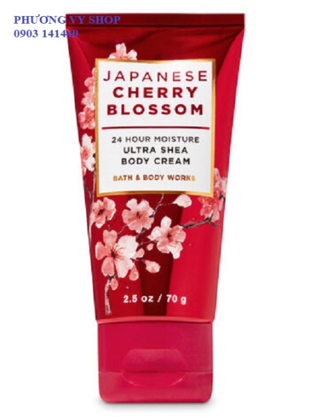 Kem dưỡng thể hương nước hoa BBW JAPANESE CHERRY BLOSSOM