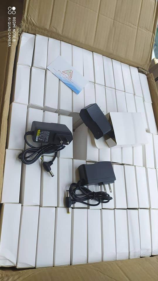 Nguồn adapter 5V 2A mới 2 đầu 5.5mm và 2.5mm