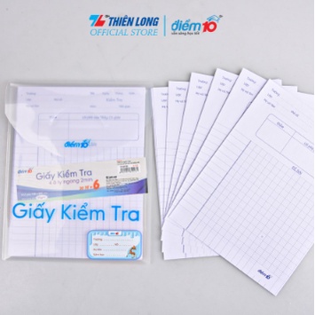 Giấy Kiểm Tra 4 ôly vuông TP-GKT01
