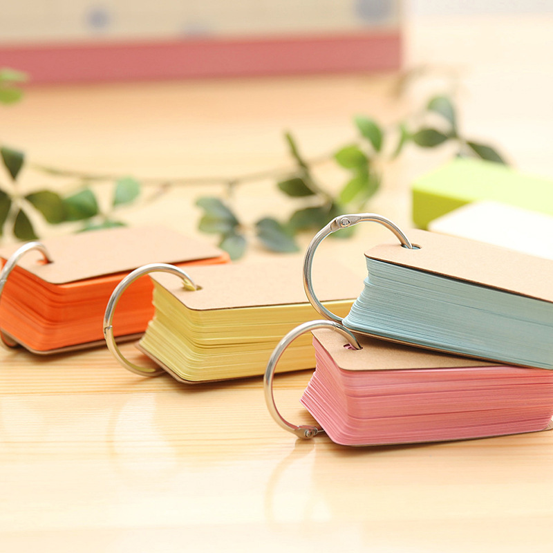 [HCM]Tập giấy note kraft (nhiều màu)