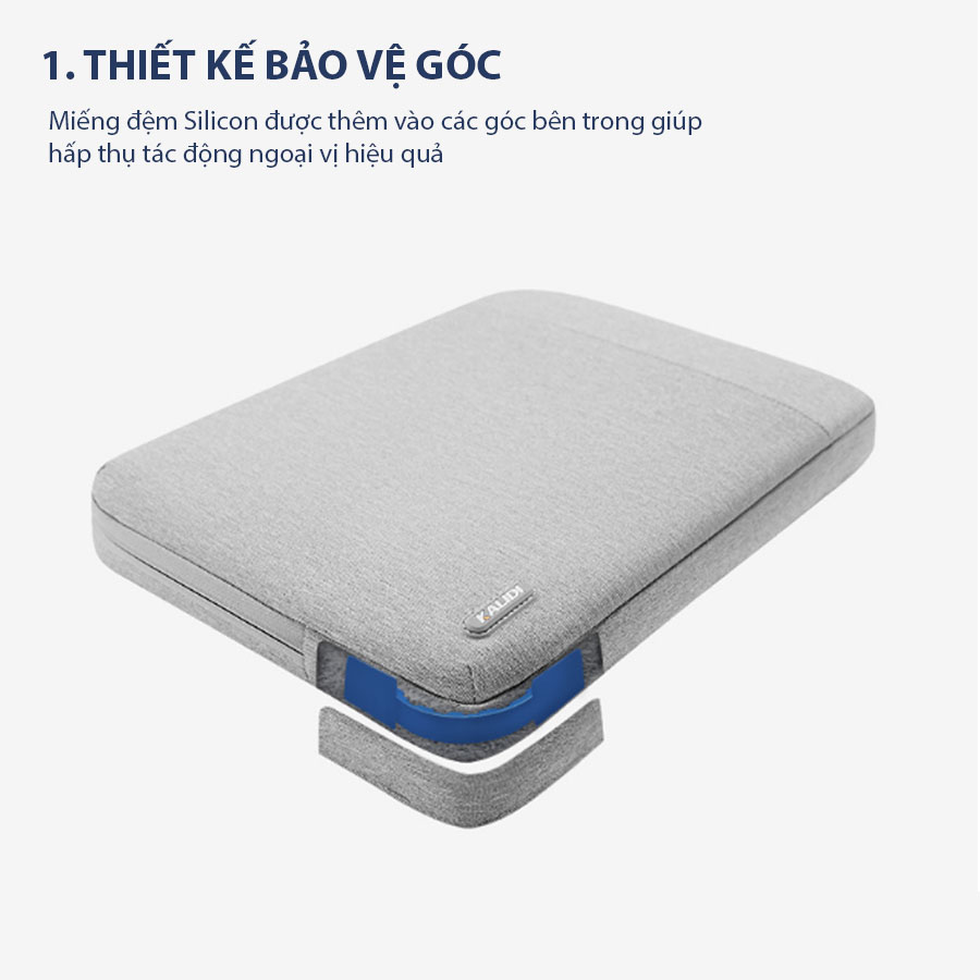 Siêu Túi Chống Sốc Laptop/Macbook Kalidi Cao Cấp (T010)