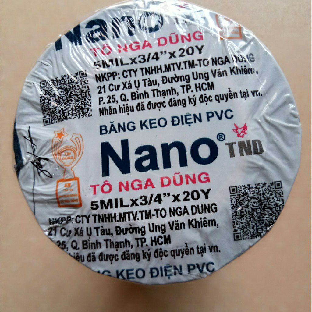 băng keo điện PVC ( 2 quận keo )